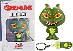 New - GREMLINS STRIPE XX-21 Vinyl Figure + Keychain by Kidrobot Bhunny - Picture 1 of 12