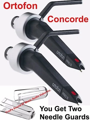 Concorde Ortofon Stylus Protection Cover Needle Guard One PAIR sku6410 - Image 1 of 4