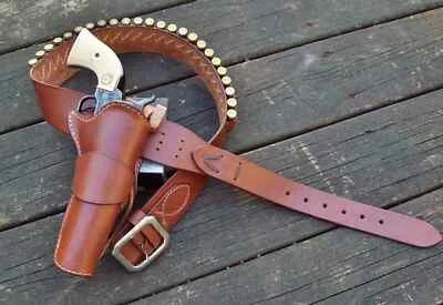 Cowboy Western leather holster & belt John Wayne - The El Dorado Duke rig - Image 1 of 3