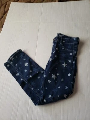 Lote de 2 Pantalones Azules Squeeze Niñas Talla 10 Negros Wonder Nation Talla 10-12  Foto 1 de 4