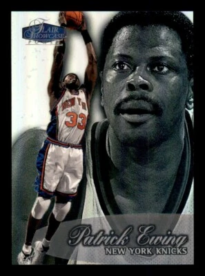 1998-99 Flair Showcase Row 3 Patrick Ewing #41 HOF New York Knicks - Image 1 of 2