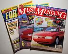 Lot Of 3 MUSTANG ILLUSTRATED AND HIGH PERFORMANCE FORD MAGAZINE  1993, 1995