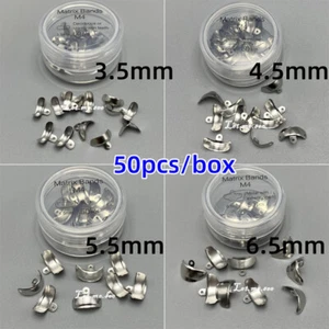 50 pcs Dental Matrix Bands Palodent V3 Style Sectional Contoured Matrices Refill - Picture 1 of 30