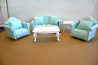 Dollhouse Miniature 1/12" Scale  5 Piece Living Room Set