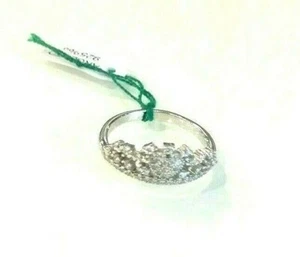 ANELLO DONNA ARGENTO 925% RODIATO CORONA CUORE MISURA 15 TROVA GIOIELLI NUOVO - Foto 1 di 8