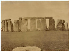 England, Stonehenge, Bronze Age Stone Circle, vintage albumen print vintage albu