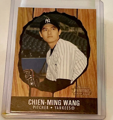 2003 Bowman Heritage ROOKIE RC Card # 235 CHIEN-MING WANG NEW YORK YANKEE NM-MT - Image 1 of 3