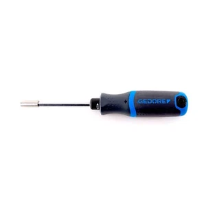 Gedore SilentGEAR Ratcheting Screwdriver W/ Mag Handle, 1/4" Magnetic Bit Holder - Picture 1 of 7