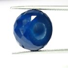 3 Pcs Blue Jade 8x14 mm Big Hole 5 mm Rondelle Faceted Loose Beads NH13