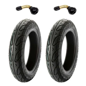 MMG SET OF 2 Tubeless Tire 3.50-10 For Adly Bintelli and other 50cc Scooters - Picture 1 of 5