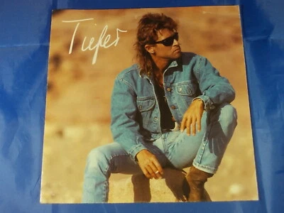 PETER MAFFAY - Tiefer Vinyl 7" Single 1989 GER Deutschrock Promo ? - Bild 1 von 3