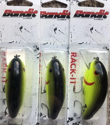 Señuelo de pesca Bandit Rack-it Square Bill Shallow Bass Crankbait 3 Bandit S4 Foto 1 de 2
