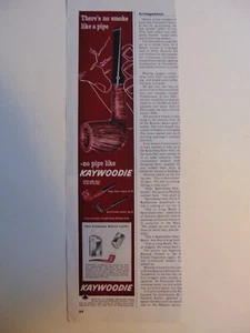 1964 KAYWOODIE No Pipe Like It vintage print ad - Picture 1 of 1
