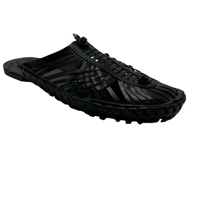 Sandalias Huarache Sbicca Para Mujer Cuero Avadi Punta Cerrada Negras 9 Medianas (B,M) Foto 1 de 4