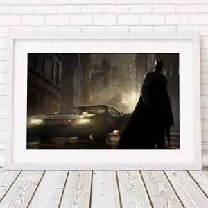 The Batman - DC Comics Superhero Movie (2022) Poster Picture Print Size A5 to A0 - Picture 1 of 14
