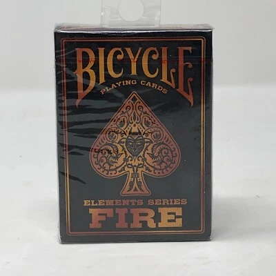 Bicycle FIRE Element Playing Cards SEALED - Image 1 of 3