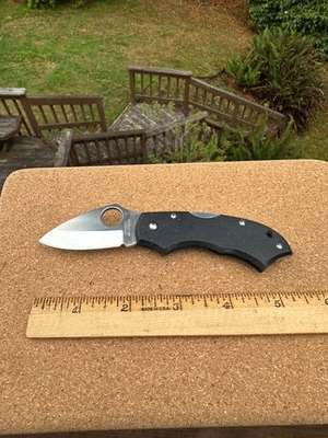Spyderco C62 Navigator CX02 Folding Knife GIN-1 Seki City Japan 1997-1998 G-10 - Image 1 of 4