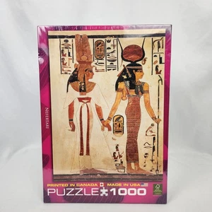 New Sealed EuroGraphics Egyptian "Nefertari"  1000 Pc Puzzle Rare - Picture 1 of 6