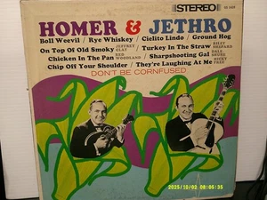 Homer & Jethro - Don’t Be Cornfused Vinyl Record - Guest Star GS 1428 VG+ - Picture 1 of 1