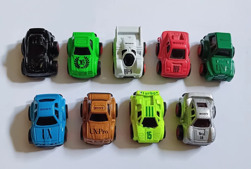 MICRO MACHINES MINI CARS COLLECTION SONY PROMO 1:87 H0 - VINTAGE MINIATURES SET - Image 1 of 1