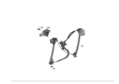 Motor DC original Mercedes-Benz 207-820-05-42 Foto 1 de 2