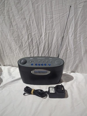 Roberts Elise Black Grey  DAB/FM Digital Portable Radio With Power Supply Plug - Image 1 of 4