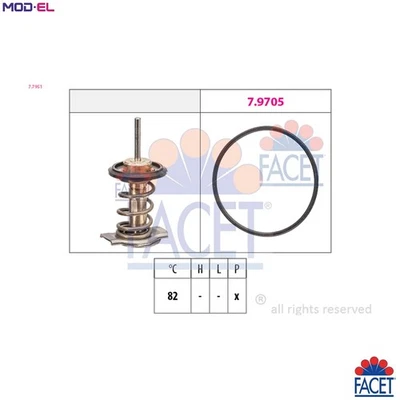 THERMOSTAT COOLANT 7.7951 FOR FIAT DUCATO/Bus/Van/Platform/Chassis 2.3L 4cyl - Image 1 of 4