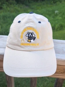Vermont Dairy Festival Enosburg Falls Vermont Adult Adjustable Hat Cap - Picture 1 of 8