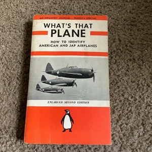 WHAT'S THAT PLANE BY WALTER PITKIN, JR. 1943 FIGHTING FORCES PENGUIN SPECIAL PB - Picture 1 of 9
