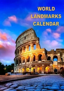 Welt Wahrzeichen Kalender 2026. Wandbehang A4 oder A5 - Bild 1 von 3