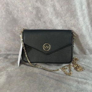Marilyn Monroe Black Crossbody Purse Clutch w/ Chain NWT - Picture 1 of 9