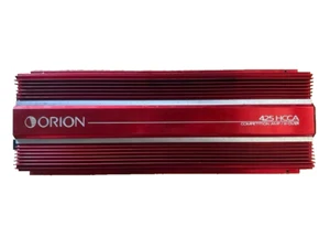 ORION 425 HCCA Amplifier red tested Connections: Speaker terminals RCA terminals - Picture 1 of 3