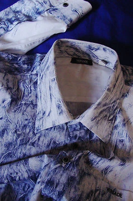 SHIRT man vintage 90's VERSACE Jeans Couture TG.2XL  made Italy Rare - Imagen 1 de 4