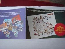 WILDLIFE , BROOKE BOND THE RACE INTO SPACE UNUSED ORDER FORM 1971