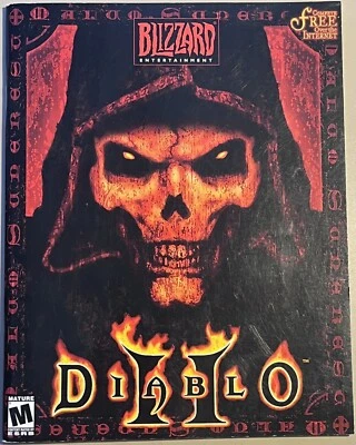 DIABLO II Game INSTRUCTION MANUAL Only - Blizzard Entertainment 2000 PC MAC - Image 1 of 4