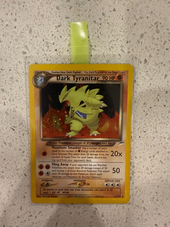 Dark Tyranitar - 11/105 - Pokemon Neo Destiny Unlimited Holo - LP - Image 1 of 1