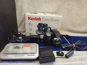 Kodak EasyShare DX7590 5.0MP Digital Camera - Black CIB - Picture 1 of 17