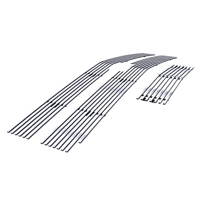Fits 2015-2018 Chevy Silverado 2500/3500HD Chrome Billet Grille Insert Combo - Image 1 of 4