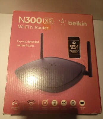BELKIN N300 Wi-Fi N Router | Model F9K1007 V1| - Image 1 of 4