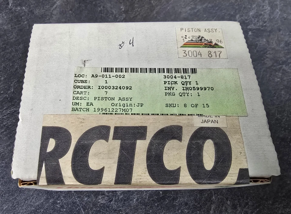 Kit de pistão Arctic Cat Snowmobile 1986-90 Cheetah Cougar 500 F/C Std fabricante de equipamento original 3004-817 - Imagem 1 de 1