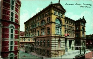 Postcard Criminal Courts Bldg NY - Picture 1 of 2