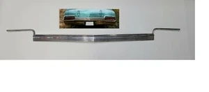 1967 Buick Skylark Trunk Lid Trim, OEM, 7647563 - Foto 1 di 12