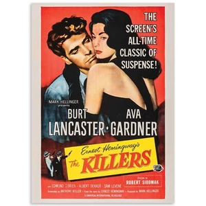 The Killers 20x28 Vintage Filmposter, Reproduktion Wanddeko Kunst - Bild 1 von 4