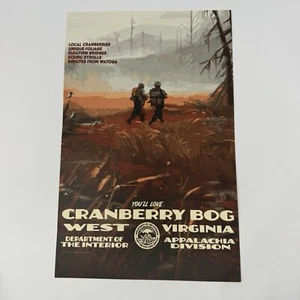 Fallout 76 Cranberry Bog Promotional Poster 14x9 inch 2018 Collectible Bethesda - Picture 1 of 13