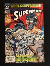 SUPERMAN #78 REIGN OF THE SUPERMEN Doomsday June 1993 DC COMICS
