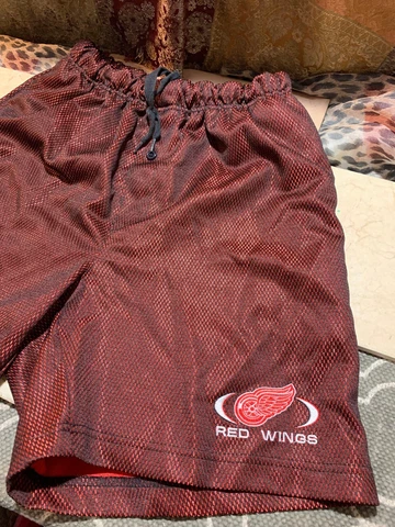 Detroit Red Wings Men's Cotton Knit Shorts Size Small NHL Licensed Cover
