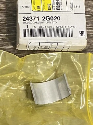 243712G020 новый верхний подшипник распределительного вала выхлопной системы двигателя от оригинального производителя 2016 17 Hyundai Sonata - Изображение 1 из 3