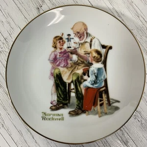 Norman Rockwell 6.5" The Toymaker Vintage Collectible Plate Rockwell Museum - Picture 1 of 9