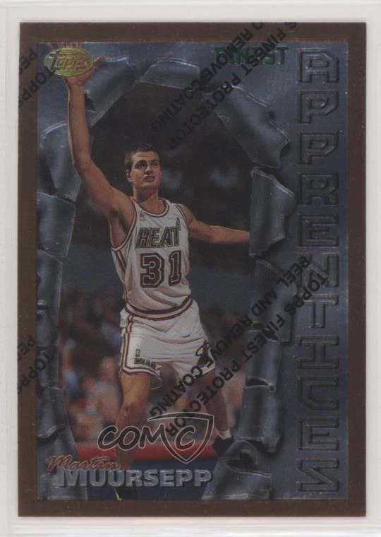 1996-97 Topps Finest Common - Bronze Martin Muursepp Common Bronze #11 Rookie RC