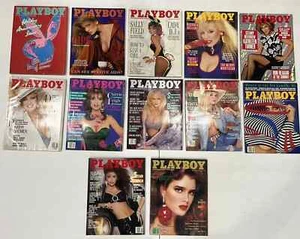 PLAYBOY MAGAZINE 1986 COMPLETE YEAR 12 ISSUES VG - Picture 1 of 1